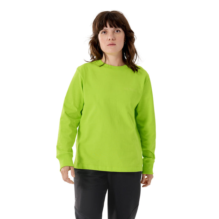 Arc'teryx Kragg Cotton Bird Crew Long-Sleeve T-Shirt - Women's Mantis