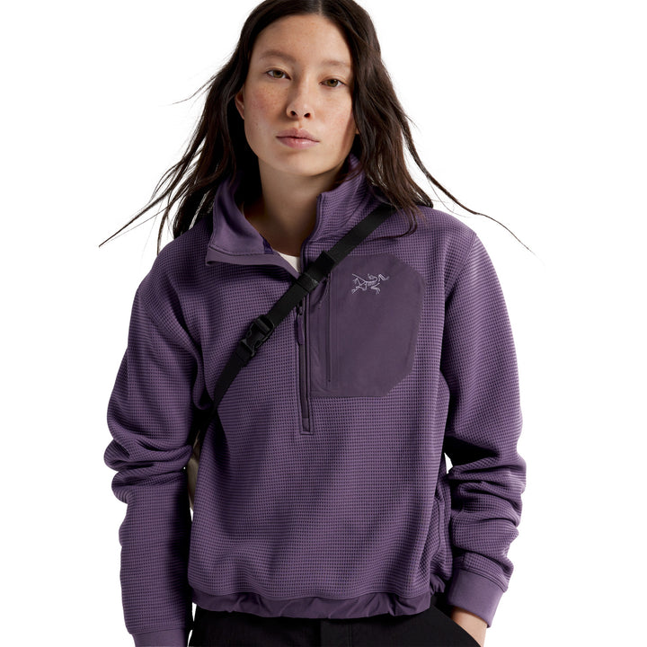 Arc'teryx Olera Zip Neck Pullover - Women's Moondrop