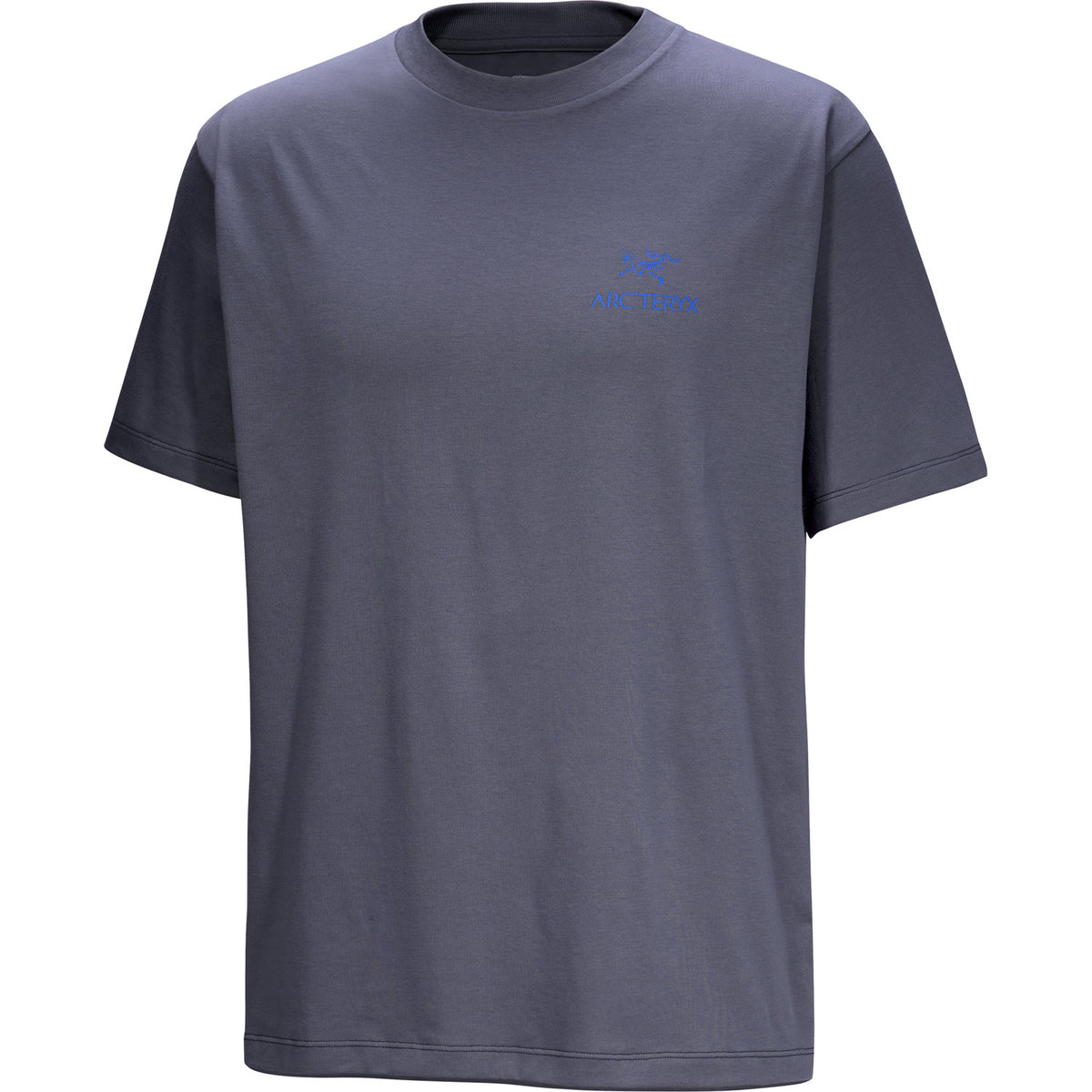 Arc'teryx Kragg SL Cotton Bird Word Short-Sleeve T-Shirt - Men's Dk Stratus/Fluidity