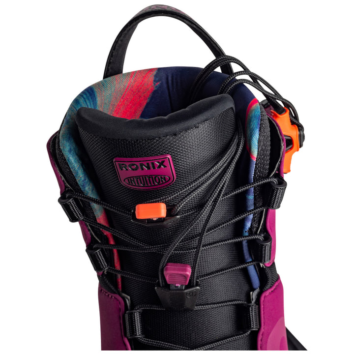 Ronix Rise Intuition Wakeboard Bindings - Women's 2026 Merlot/Peach