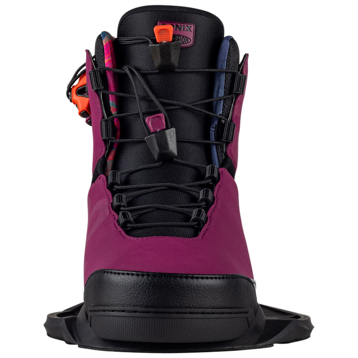 Ronix Rise Intuition Wakeboard Bindings - Women's 2026 Merlot/Peach
