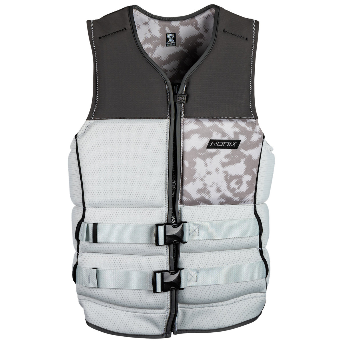Ronix Trooper Capella 3.0 CGA Wake Vest Grey/Snow Camo