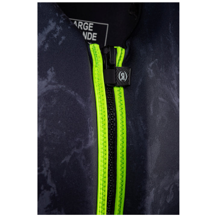 Ronix Dyno Yes CGA Wake Vest 2026 Black/Lime