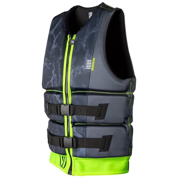 Ronix Dyno Yes CGA Wake Vest 2026 Black/Lime