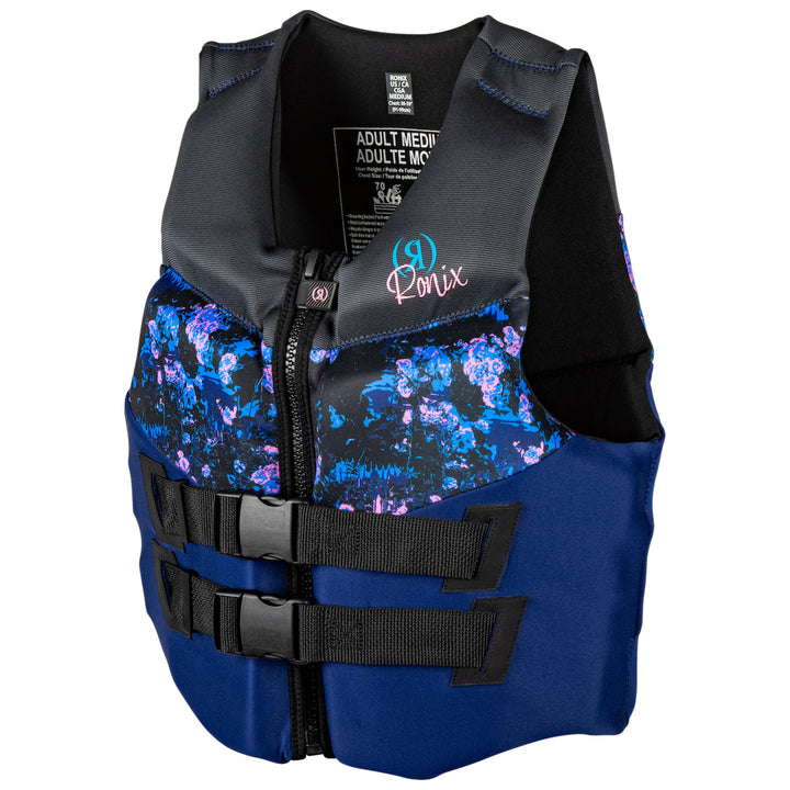 Ronix Daydream CGA Wake Vest - Women's Navy/Floral