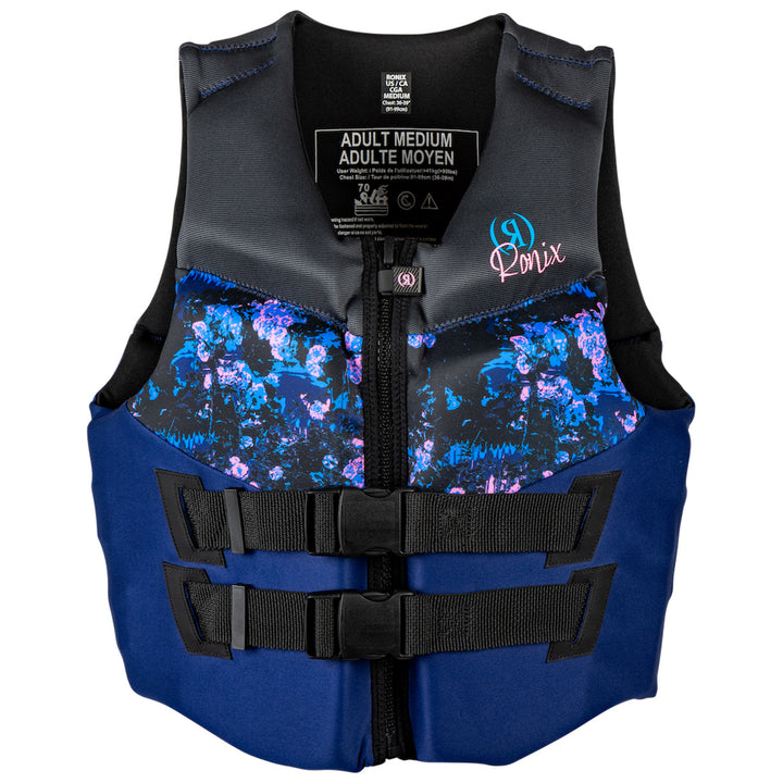 Ronix Daydream CGA Wake Vest - Women's Navy/Floral