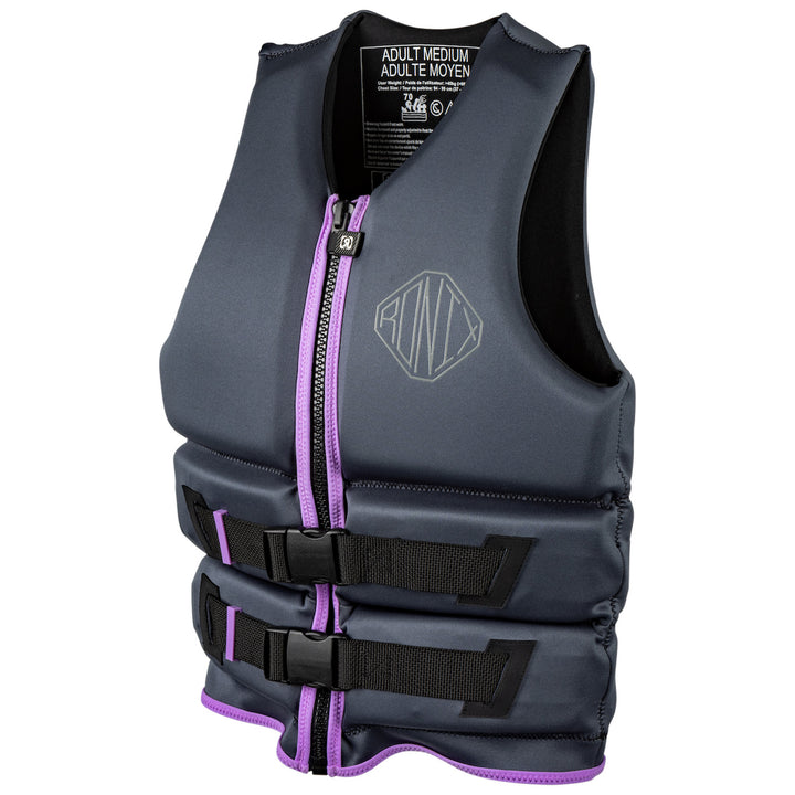 Ronix Avalon Yes CGA Wake Vest - Women's 2026 Ash/Violet