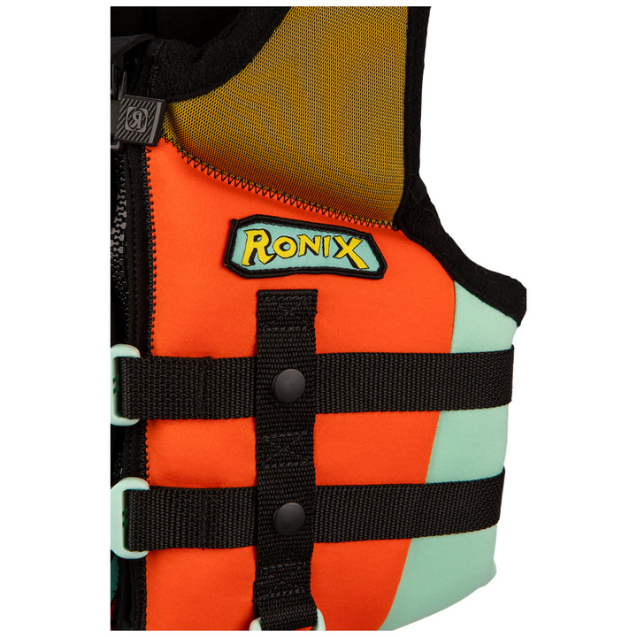 Ronix Vision Child CGA Wake Vest Blue/Orange/Yellow
