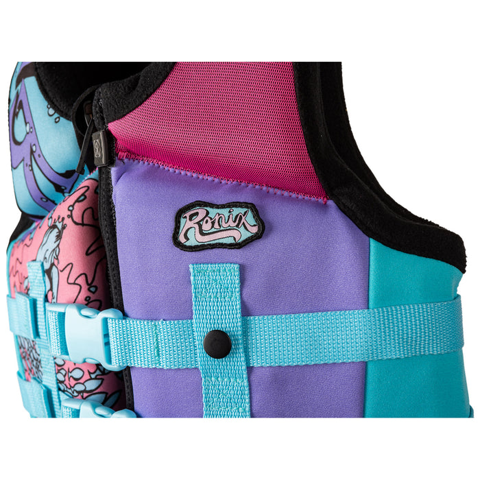 Ronix August Child CGA Wake Vest Pink/Purple