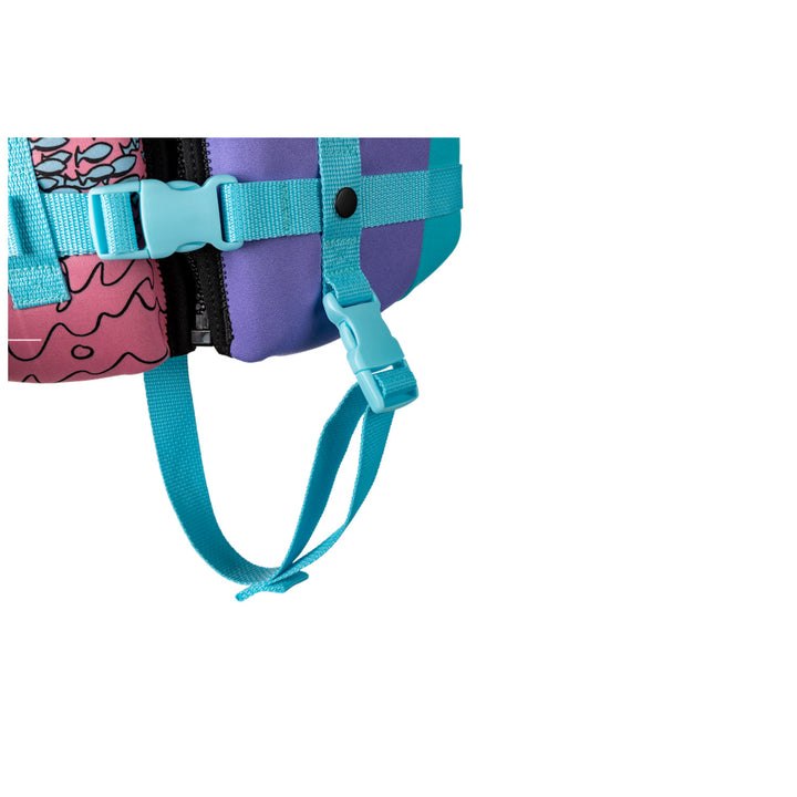 Ronix August Child CGA Wake Vest Pink/Purple