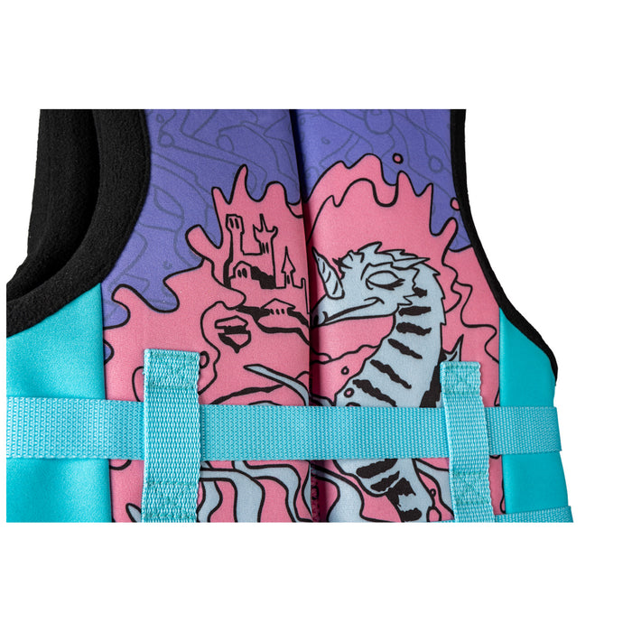 Ronix August Child CGA Wake Vest Pink/Purple
