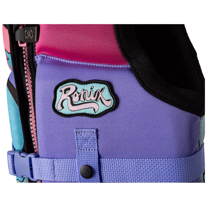 Ronix August Youth CGA Wake Vest Pink/Purple