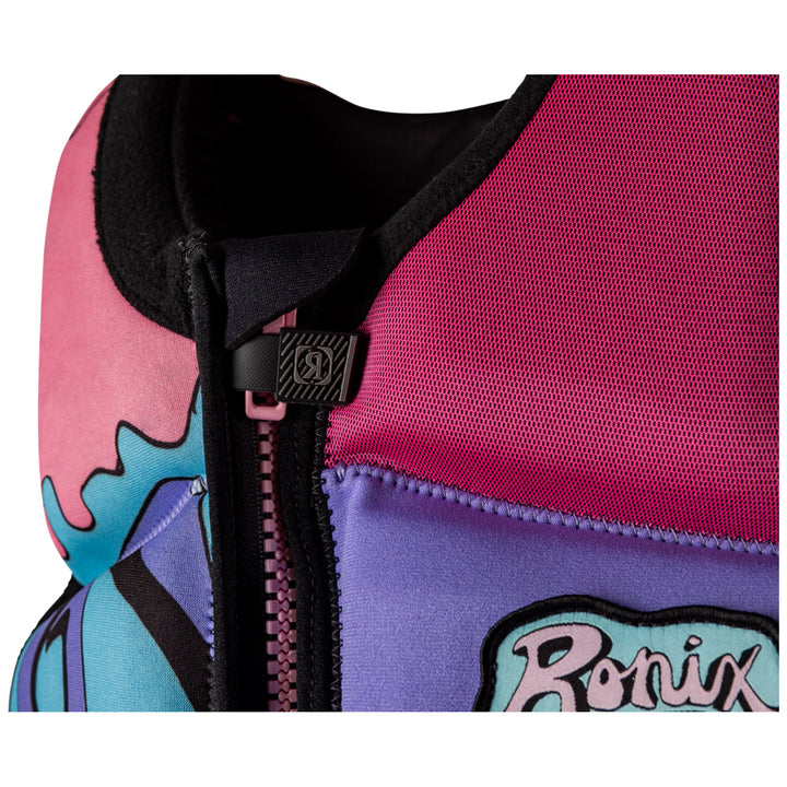 Ronix August Youth CGA Wake Vest Pink/Purple