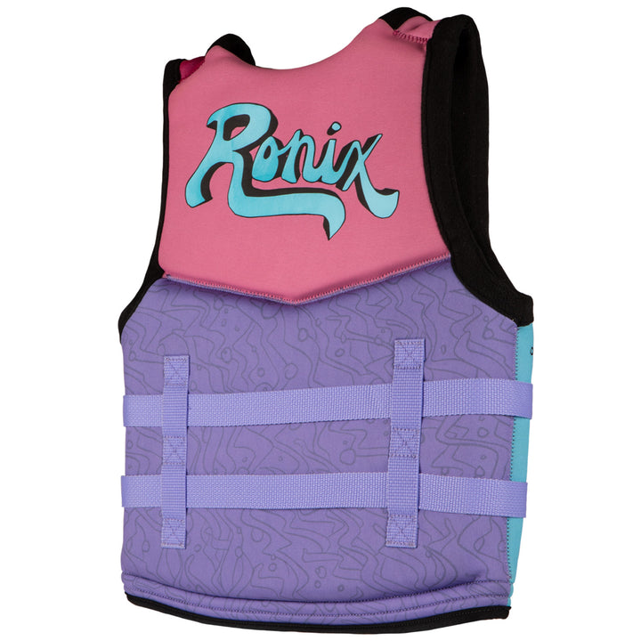 Ronix August Youth CGA Wake Vest Pink/Purple