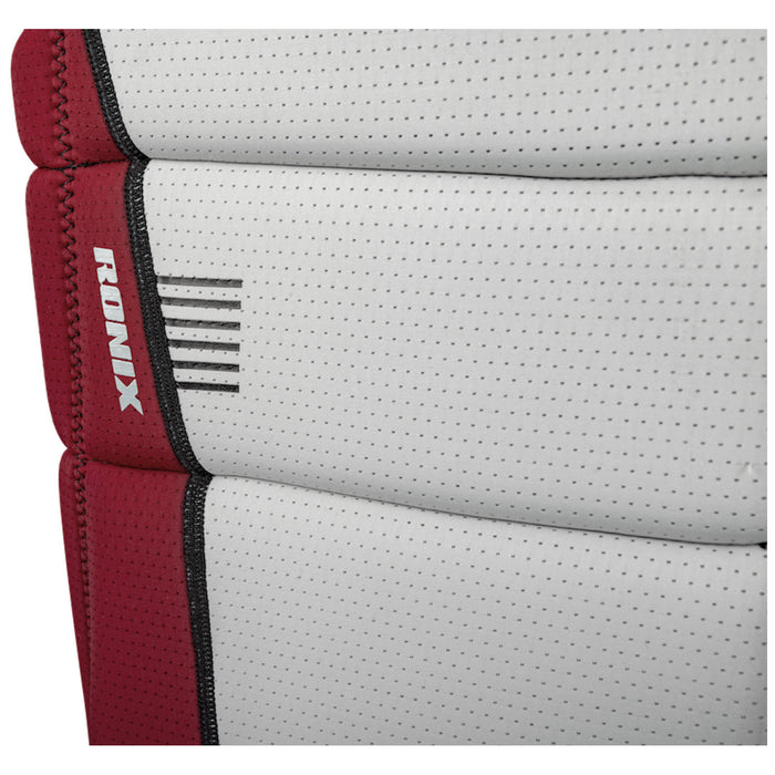 Ronix Supreme Impact Wake Vest Chalk Grey/Maroon