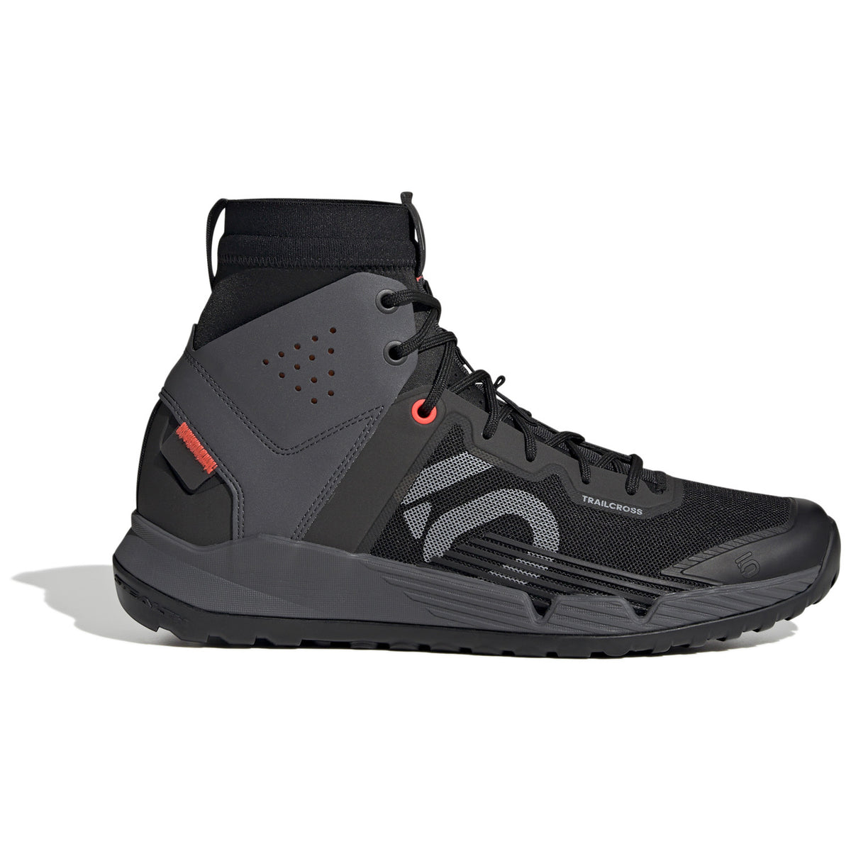Five Ten Trailcross Mid Pro Shoes Core Black/Grey Two/Solar Red