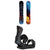 Lib Tech Rasman C2X Snowboard + Season Meld Snowboard Bindings