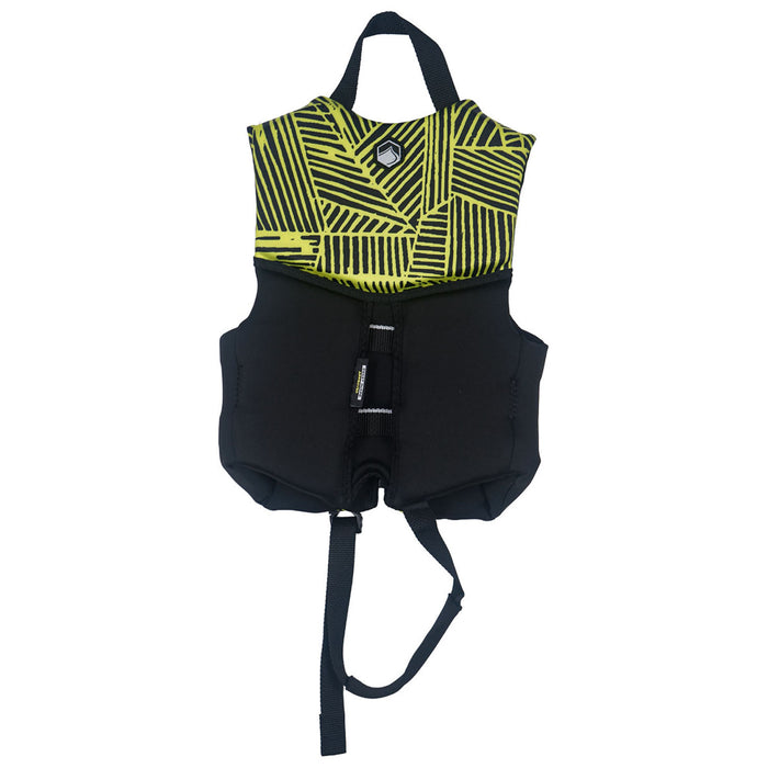 Liquid Force Fury Child CGA Wake Vest - Kids' Green/Black