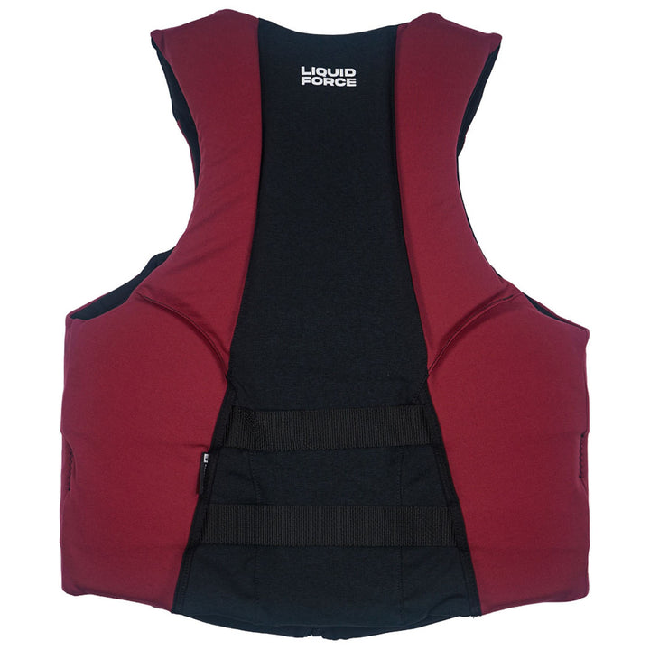 Liquid Force Rush CGA Wake Vest Black/Maroon