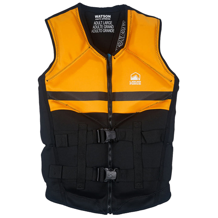Liquid Force Watson CGA Wake Vest Orange/Black