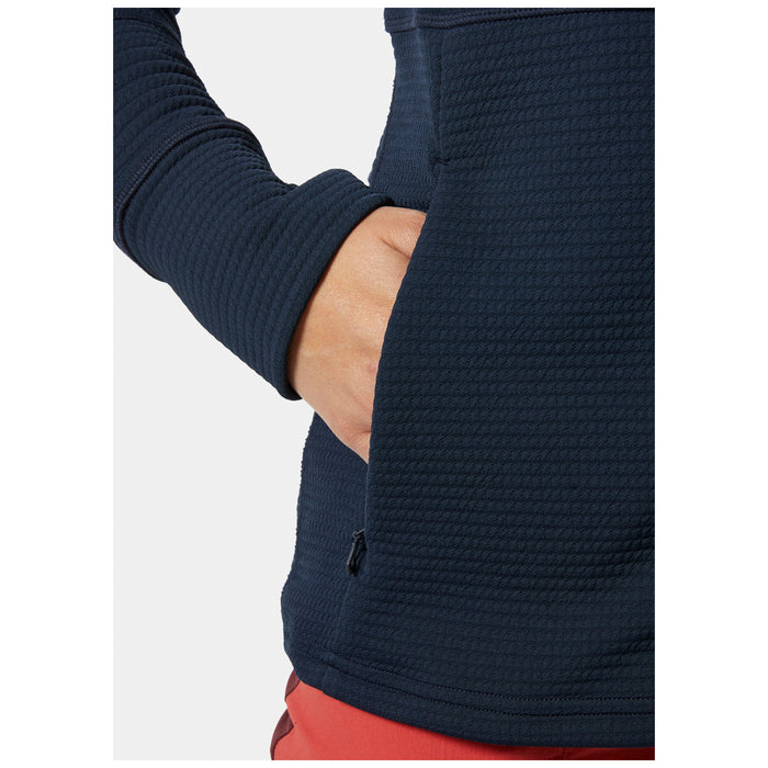 Helly Hansen Evolved Air Hooded Midlayer Top - Women's Navy