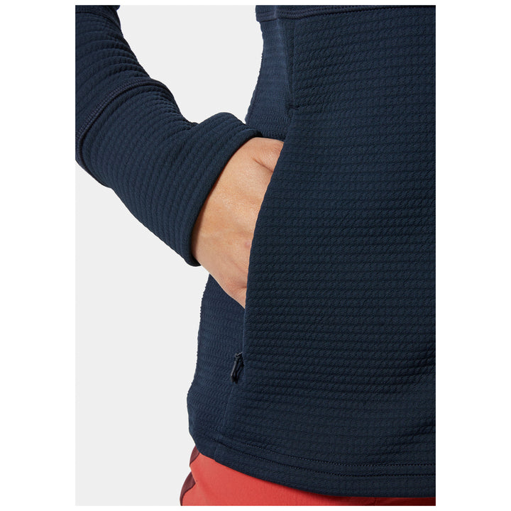 Helly Hansen Evolved Air Hooded Midlayer Top - Women's Navy