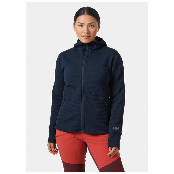 Helly Hansen Evolved Air Hooded Midlayer Top - Women's Navy