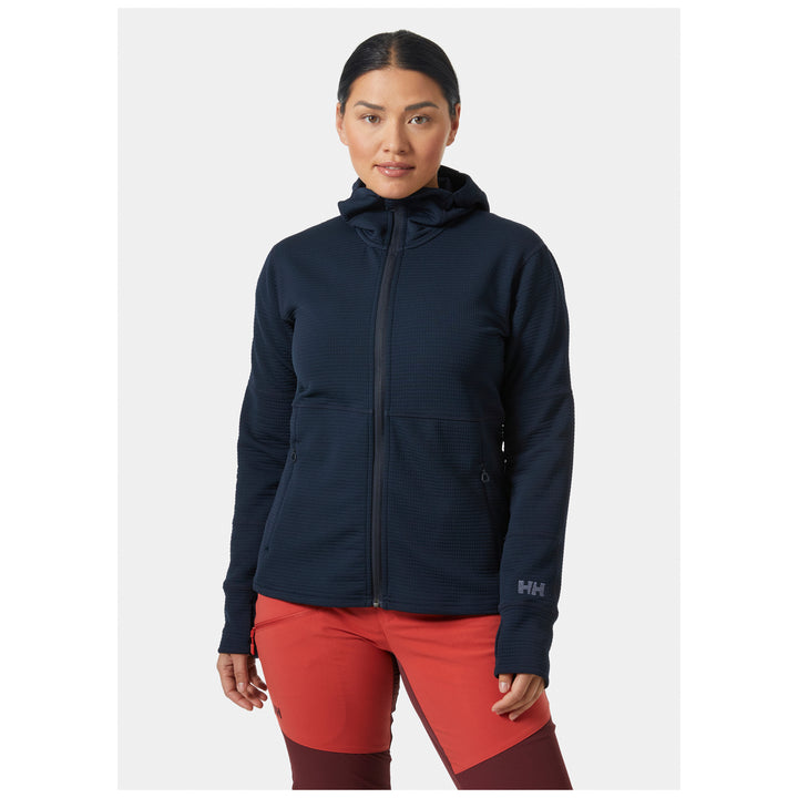 Helly Hansen Evolved Air Hooded Midlayer Top - Women's Navy
