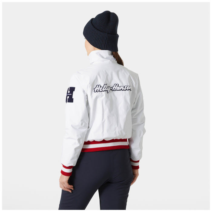 Helly Hansen Apres Varsity Jacket - Women's White