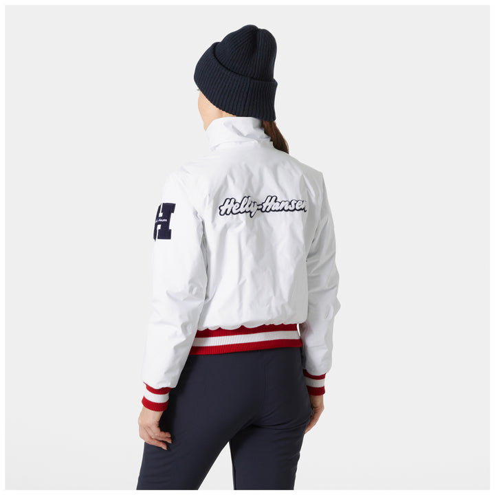 Helly Hansen Apres Varsity Jacket - Women's White