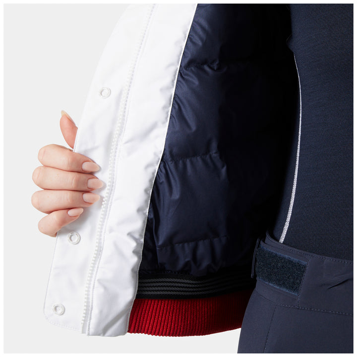 Helly Hansen Apres Varsity Jacket - Women's White