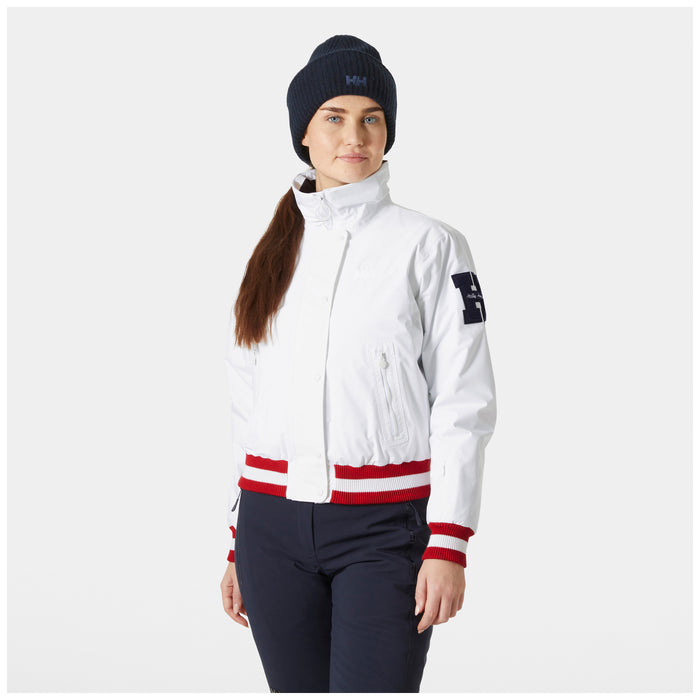 Helly Hansen Apres Varsity Jacket - Women's White