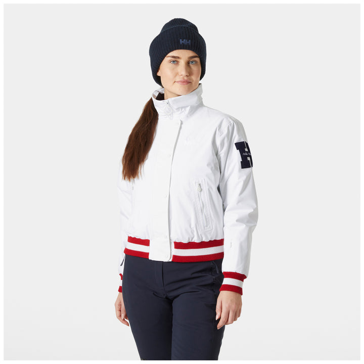 Helly Hansen Apres Varsity Jacket - Women's White