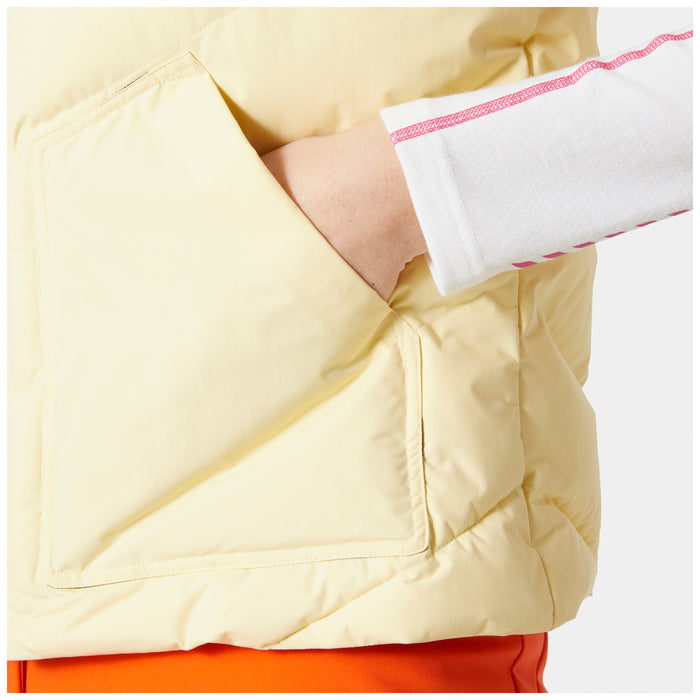 Helly Hansen Apres Insulated Vest - Women's Yellow Cream