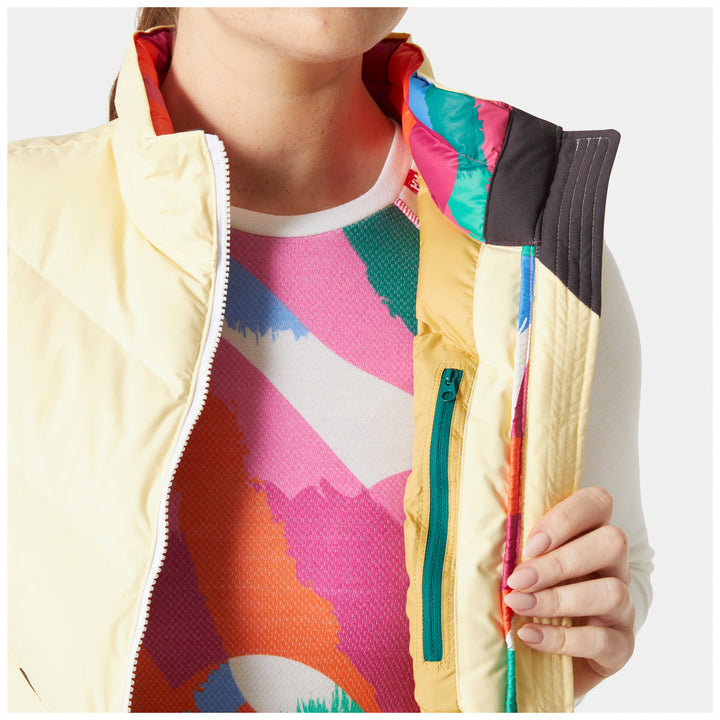 Helly Hansen Apres Insulated Vest - Women's Yellow Cream