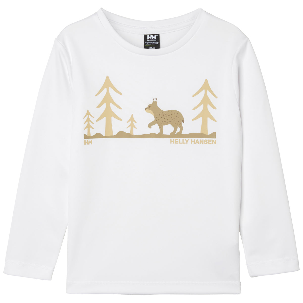 Helly Hansen Tech Graphic Long-Sleeve Top - Kids' White