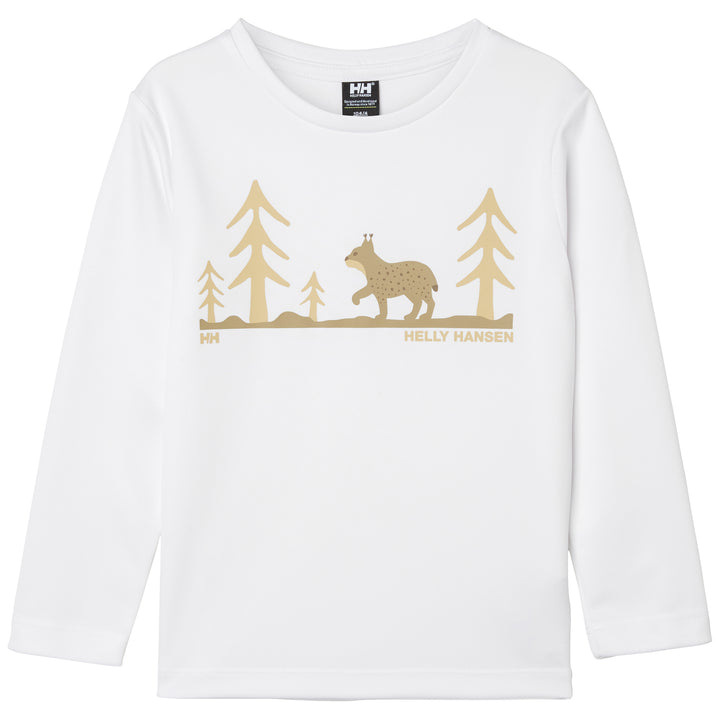Helly Hansen Tech Graphic Long-Sleeve Top - Kids' White