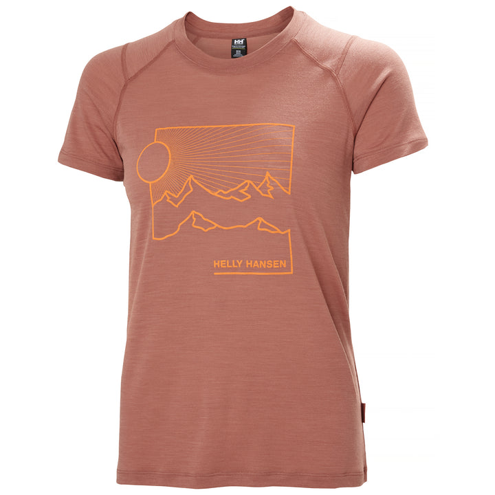 Helly Hansen Durawool Graphic T-Shirt - Women's Cedarwood