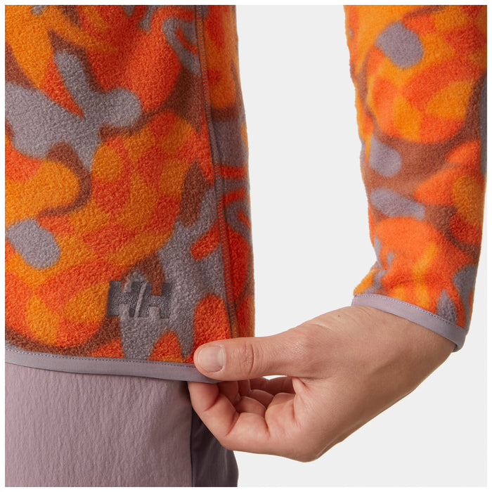 Helly Hansen Maridalen Printed Fleece - Women's Bonfire Bru