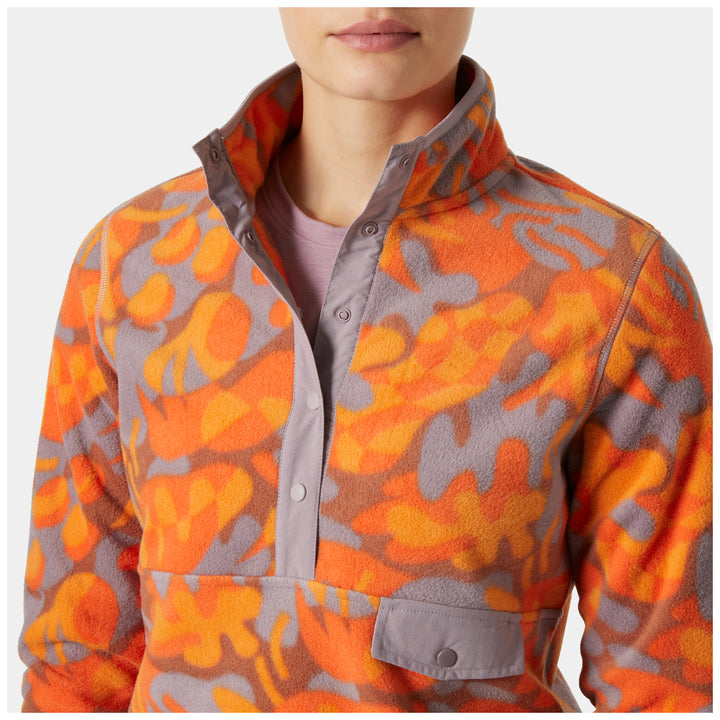 Helly Hansen Maridalen Printed Fleece - Women's Bonfire Bru