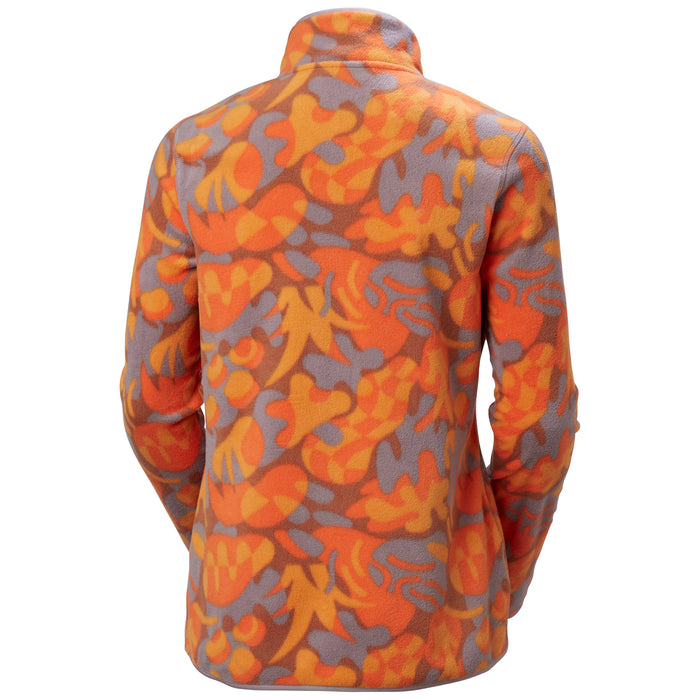 Helly Hansen Maridalen Printed Fleece - Women's Bonfire Bru