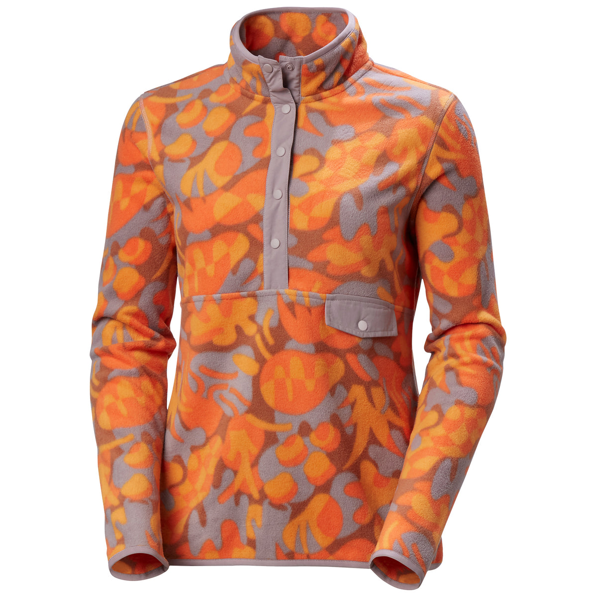 Helly Hansen Maridalen Printed Fleece - Women's Bonfire Bru