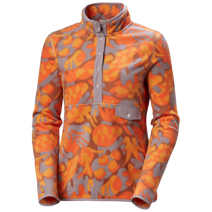 Helly Hansen Maridalen Printed Fleece - Women's Bonfire Bru