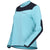 Norrona Skibotn Equaliser Tech Long-Sleeve Jersey - Women's Aqua Haze/Caviar Black