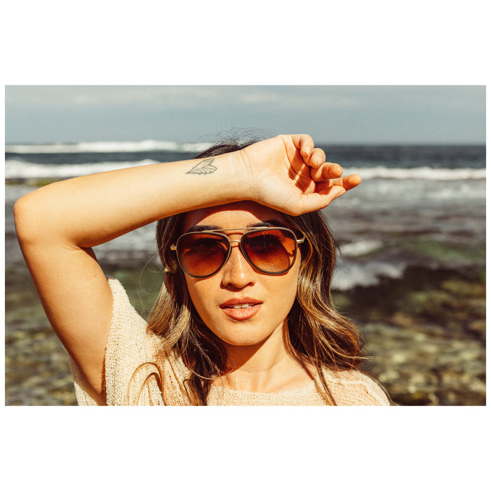 Sunski Sirocco Sunglasses Evergreen/Sepia