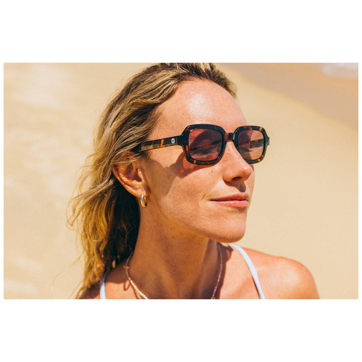 Sunski Lago Sunglasses Tortoise/Rose