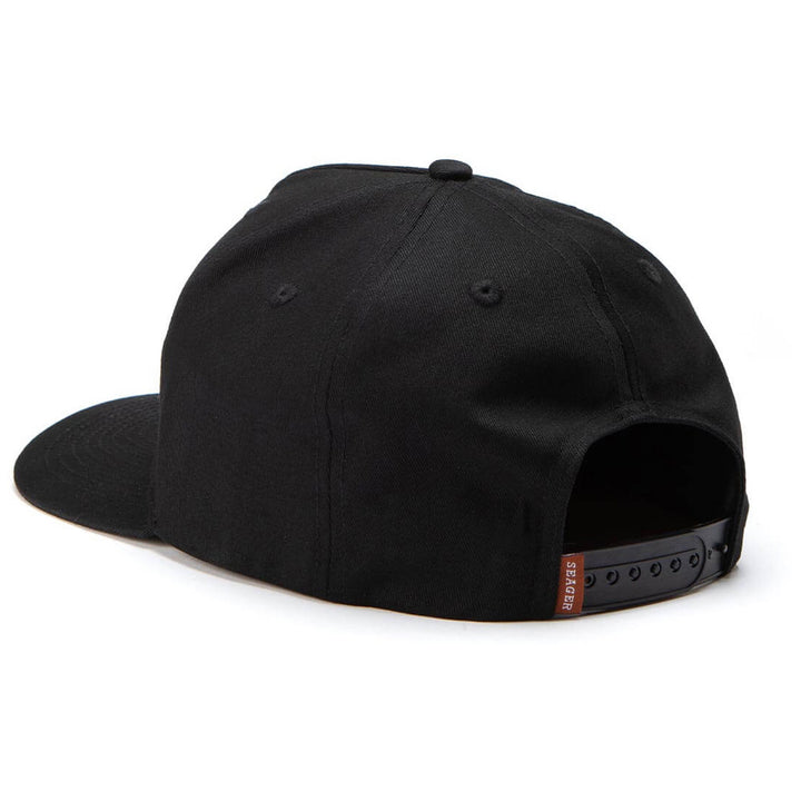 Seager Bradley Snapback Hat Black