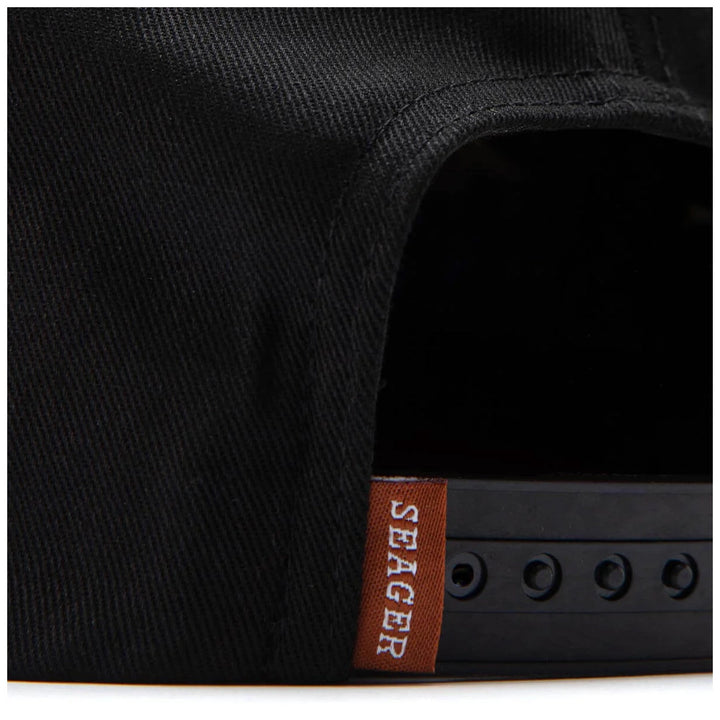 Seager Bradley Snapback Hat Black