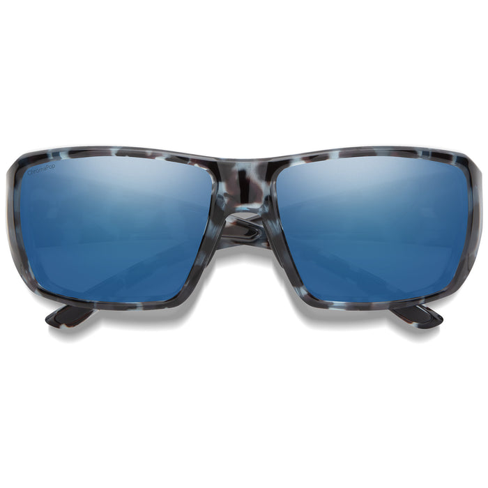 Smith Guide's Choice S Sunglasses Sky Tortoise/ChromaPop Glass Polarized Blue Mirror