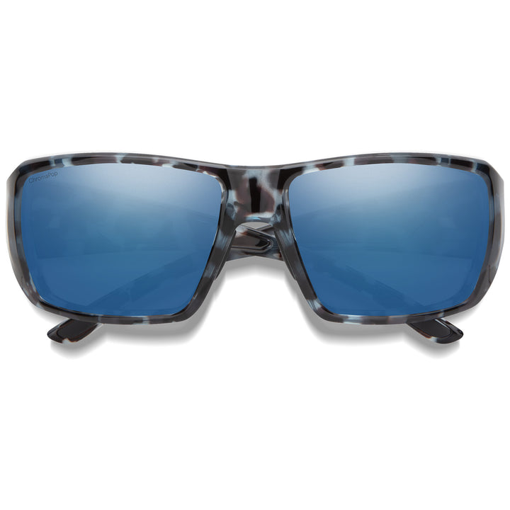 Smith Guide's Choice S Sunglasses Sky Tortoise/ChromaPop Glass Polarized Blue Mirror